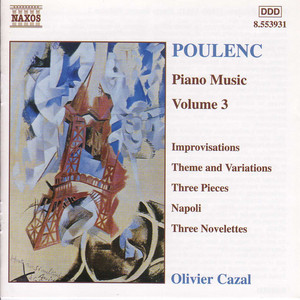 Écouter "2 Novelettes, FP 47: Novelette No. 3 in E Minor: Andantino tranquillo" de Francis Poulenc