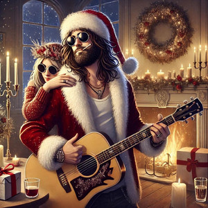 Cover til Julemanden Kyssede Mor