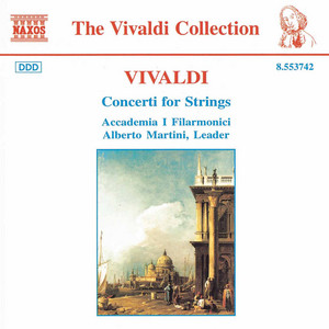 Écouter "Concerto for Strings in G Major, RV 151, "Alla Rustica": I. Presto" de Antonio Vivaldi