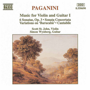 Écouter "Sonata concertata in A Major, Op. 61, MS 2: III. Rondeu - Allegretto con brio scherzando" de Niccolò Paganini