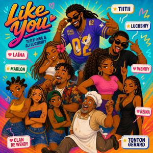 Pochette de LIKE YOU - BOUYON 2027