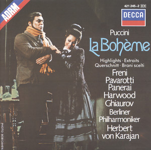 Écouter "La bohème, Act I: O soave fanciulla (Love Duet)" de Berliner Philharmoniker