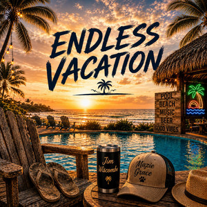 Endless Vacation album cover by Jim Wiscombe