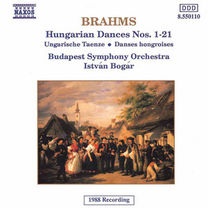 Écouter "21 Hungarian Dances for Orchestra, WoO 1: No. 5, Allegro (Arr. A. Parlow)" de Johannes Brahms