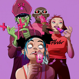 GORILLAZ 2枚組レコード超美品！全面初回マト ゲートフォルド EU盤 Gorillaz、Tame Impala & Bootie Brownフィーチャーした新曲「New Gold