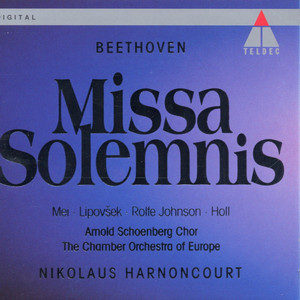 Cover — beluister Benedictus (Missa solemnis) op Spotify