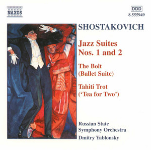 Écouter "Tahiti Trot, Op. 16 (orchestral transcription of Youmans' Tea for Two): Taiti Trot (Tahiti Trot), Op. 16 (arr. of V. Youmans - Tea for Two)" de Russian State Symphony Orchestra