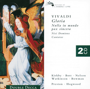 Écouter "Nulla in mundo pax, RV 630: I. Nulla in mundo pax sincera" de Antonio Vivaldi