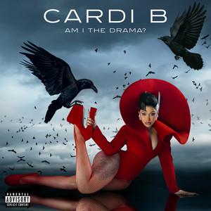 Cover artwork for AM I THE DRAMA? (The Snow Mix) by Cardi B