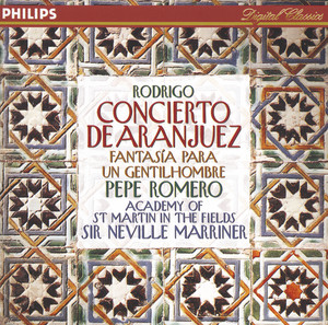 Écouter "Concierto de Aranjuez for Guitar and Orchestra: 1. Allegro con spirito" de Joaquín Rodrigo