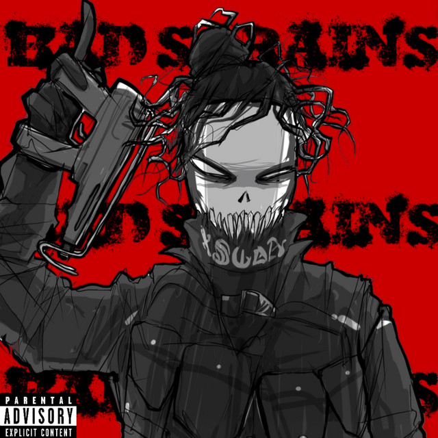 BAD Strains Mixtape album cover art
