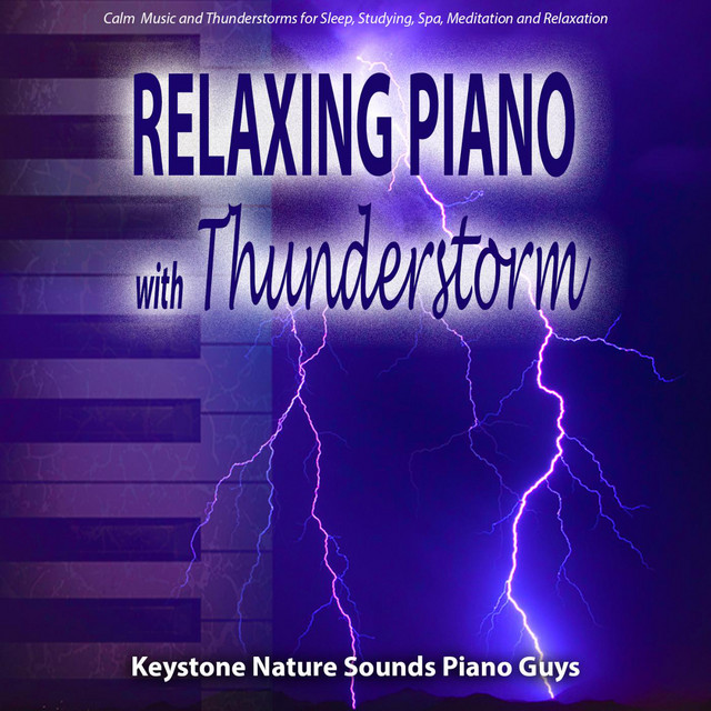 Relaxing Piano with Thunderstorm album cover