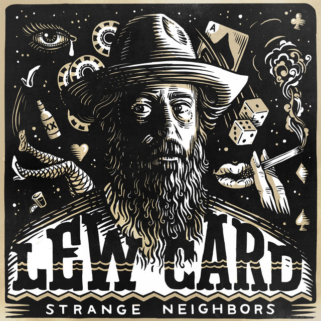 Strange Neighbors album cover by Lew Card