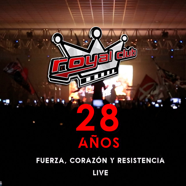 Portada del disco en vivo 28 Años de La Royal Club