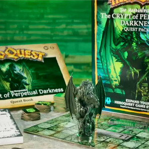 Hasbro Gaming Avalon Hill HeroQuest Game System Jeu de société immersif Fantasy Dungeon Crawler Adventure Game pour Enfants de 14 Ans et Plus, 2 à 5 Joueurs