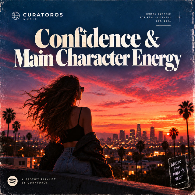 Confidence & Main Character Energy playlist cover
