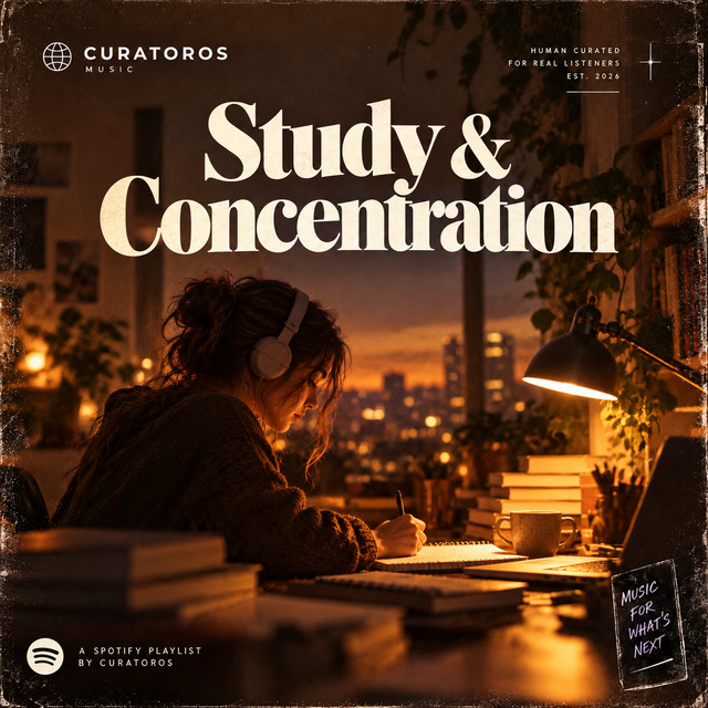 Study & Concentration playlist cover