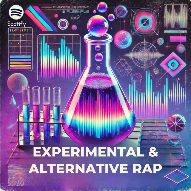 🧪 Experimental & Alternative Rap playlist cover