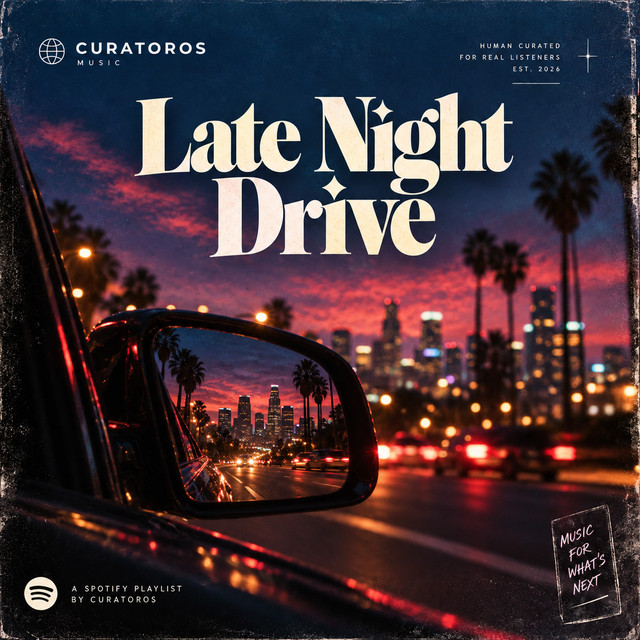 Late Night Drive playlist cover