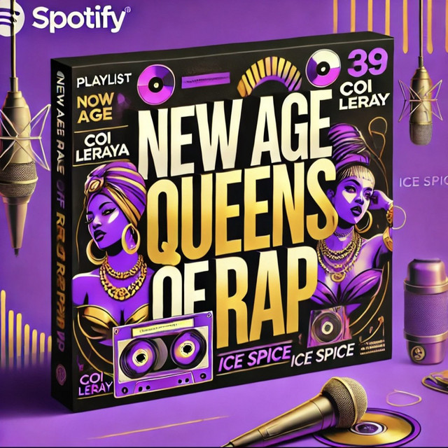 New Age Queens of Rap 👑 playlist cover
