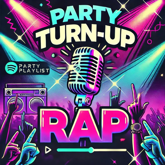 🎉 Party Turn-Up Rap playlist cover