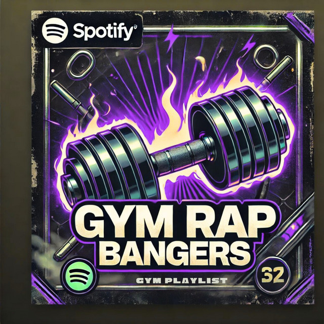 Gym Rap Bangers 🏋️‍♂️  playlist cover