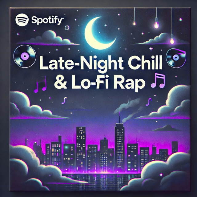 🌙 Late-Night Chill & Lo-Fi Rap playlist cover
