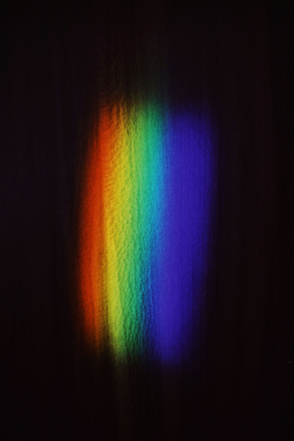 Cover of Play-list No. 2: a rainbow of light on black