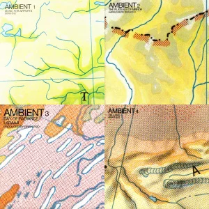 Brian Eno: Ambient 1-4 — cover art