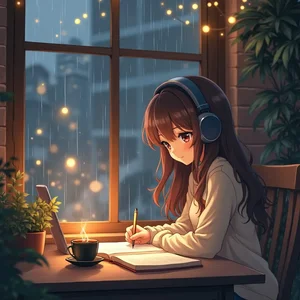 study daydreams - chill lofi for focus Spotify playlist cover art