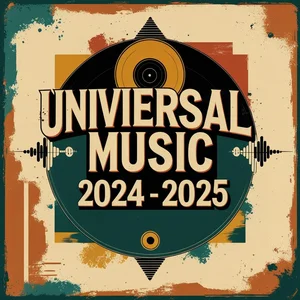 Universal Music 2024 - 2025 Spotify playlist cover art