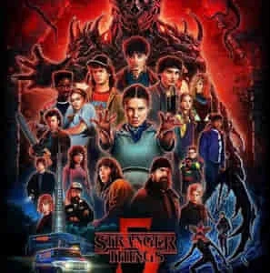 Stranger Things Season 5 Soundtrack cover art