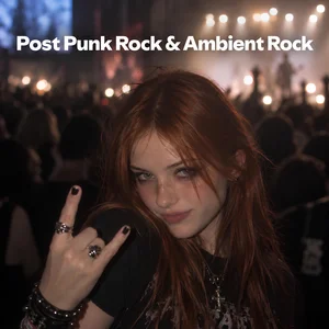 Post Punk Rock & Ambient Rock Spotify playlist cover art