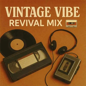 vintage vibe revival mix 📼 cover art