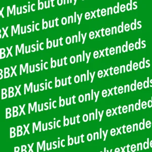 BBX Music but only extendeds Spotify playlist cover art