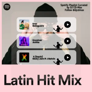Latina Hit Mix Spotify playlist cover art