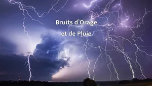 Bruits d'orage et de pluie Détente playlist cover