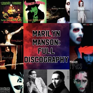 MARILYN MANSON: FULL DISCOGRAPHY  — cover art