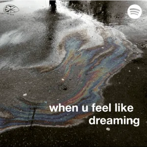 when u feel like dreaming cover