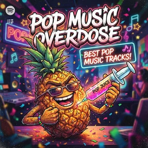 POP MUSIC OVERDOSE 🧪💊 Spotify playlist cover art