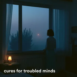 cures for troubled minds | sad aesthetic indie cover