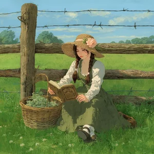 cottagecore LOFI music | cottagecore music | LOFI for plants ☘️ | farmcore music playlist cover