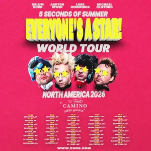 5SOS 2026 Tour Setlist Spotify playlist cover art