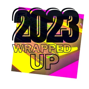 2023 wrapped UP Spotify playlist cover art