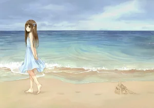 coastal dreams - lofi waves & chill tides Spotify playlist cover art