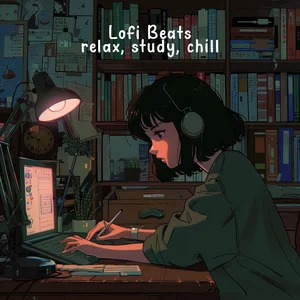 lofi beats - relax, study, chill Spotify playlist cover art