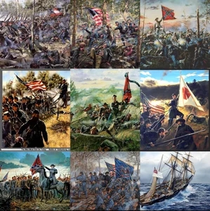 Marches and Songs of the American Civil War — cover art