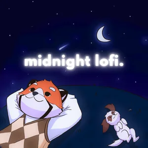 midnight lofi. | Music to Calm, Relax & Sleep | Dreamy Lowfi Night Beats for ADHD | Instrumental Spotify playlist cover art