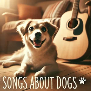 SONGS ABOUT DOGS 🐶❤️ Spotify playlist cover art
