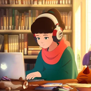 lofi hiphop Spotify playlist cover art